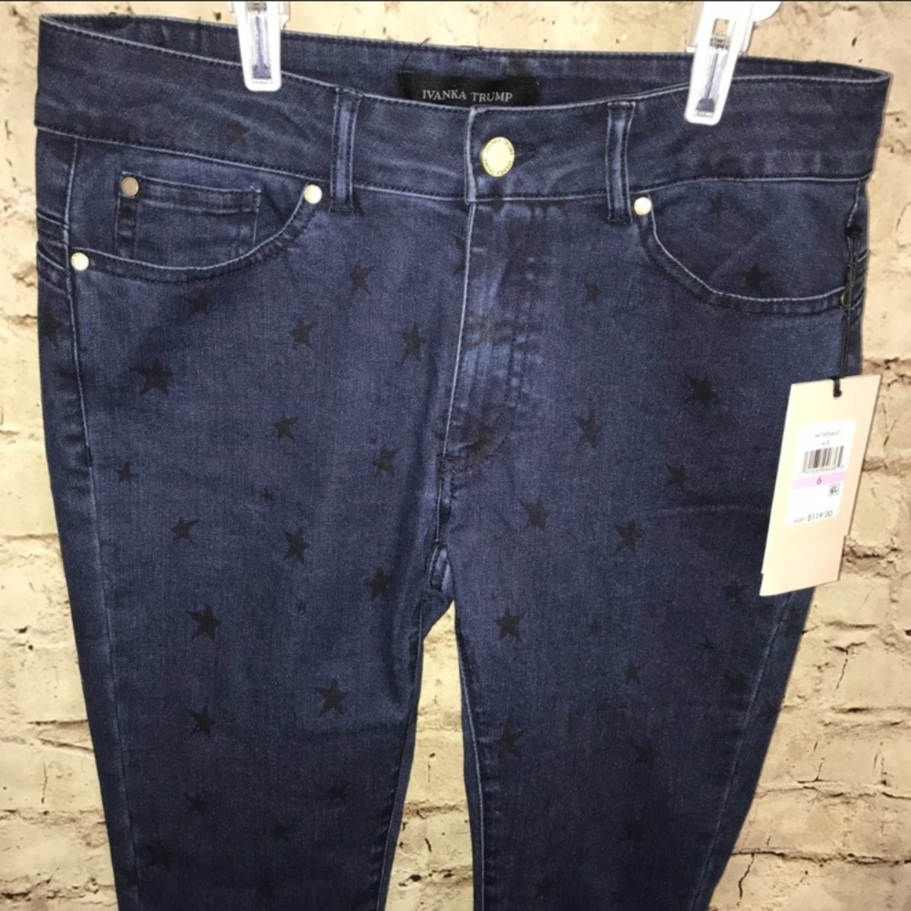 Ivanka Trump skinny star jeans 6